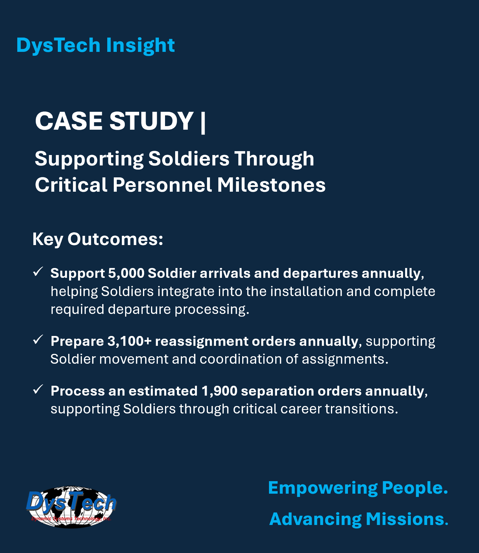 Case Study | Supporting Soldiers Through Critical Personnel Milestones