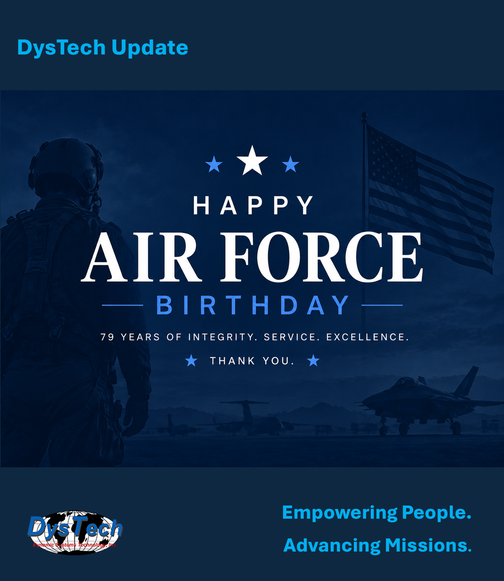 Happy 79th Birthday to the United States Air Force!